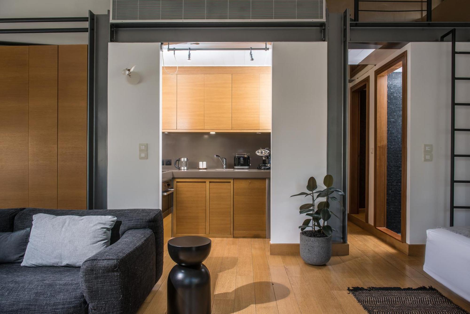 The Blossom Loft - City Center Apartment With Balcony Sea View イラクリオン エクステリア 写真