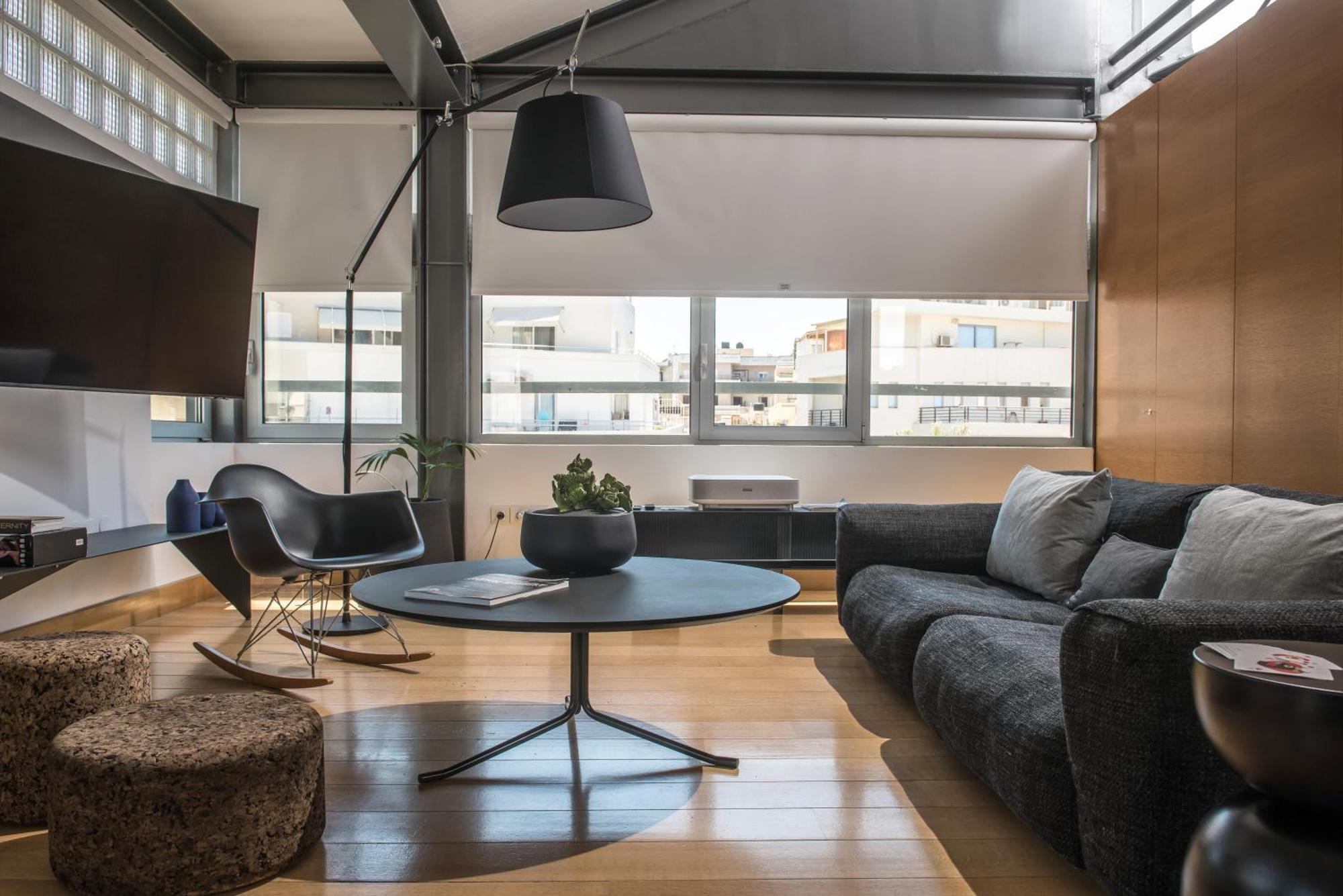 The Blossom Loft - City Center Apartment With Balcony Sea View イラクリオン エクステリア 写真